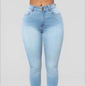 Fashion Nova Alexa High Rise Skinny Jeans
